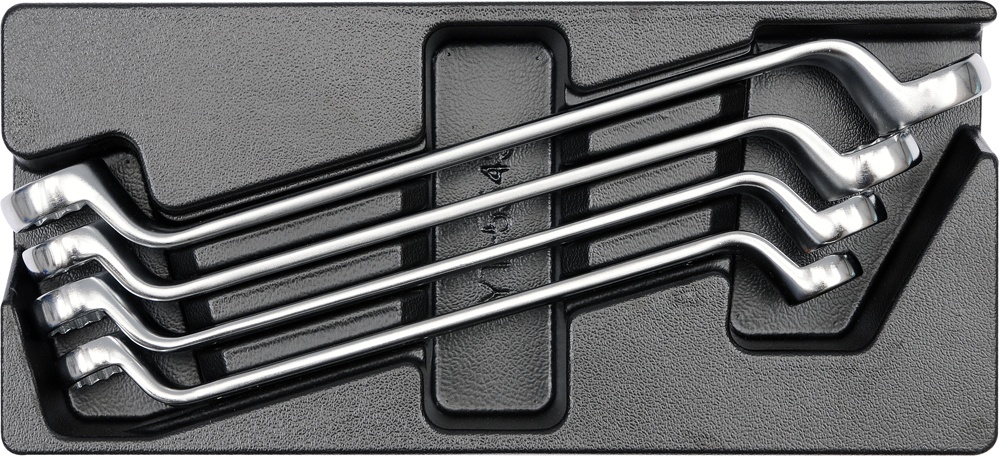 Ключи накидные 21х32mm в футляре (набор 4шт)  YATO YT-5543