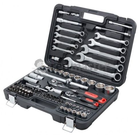 1/4"&1/2" Набор инструмента 82пр. 4-32мм (6гр) BaumAuto BM82