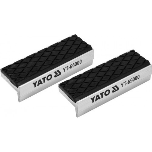 Губки мягкие сменные резиновые для тисков  75мм YATO YT-65000