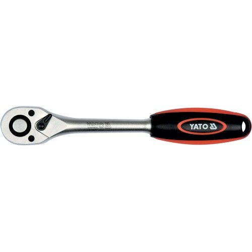 Ключ трещоточный для головок 1/4" 90T CrV  YATO YT-03241