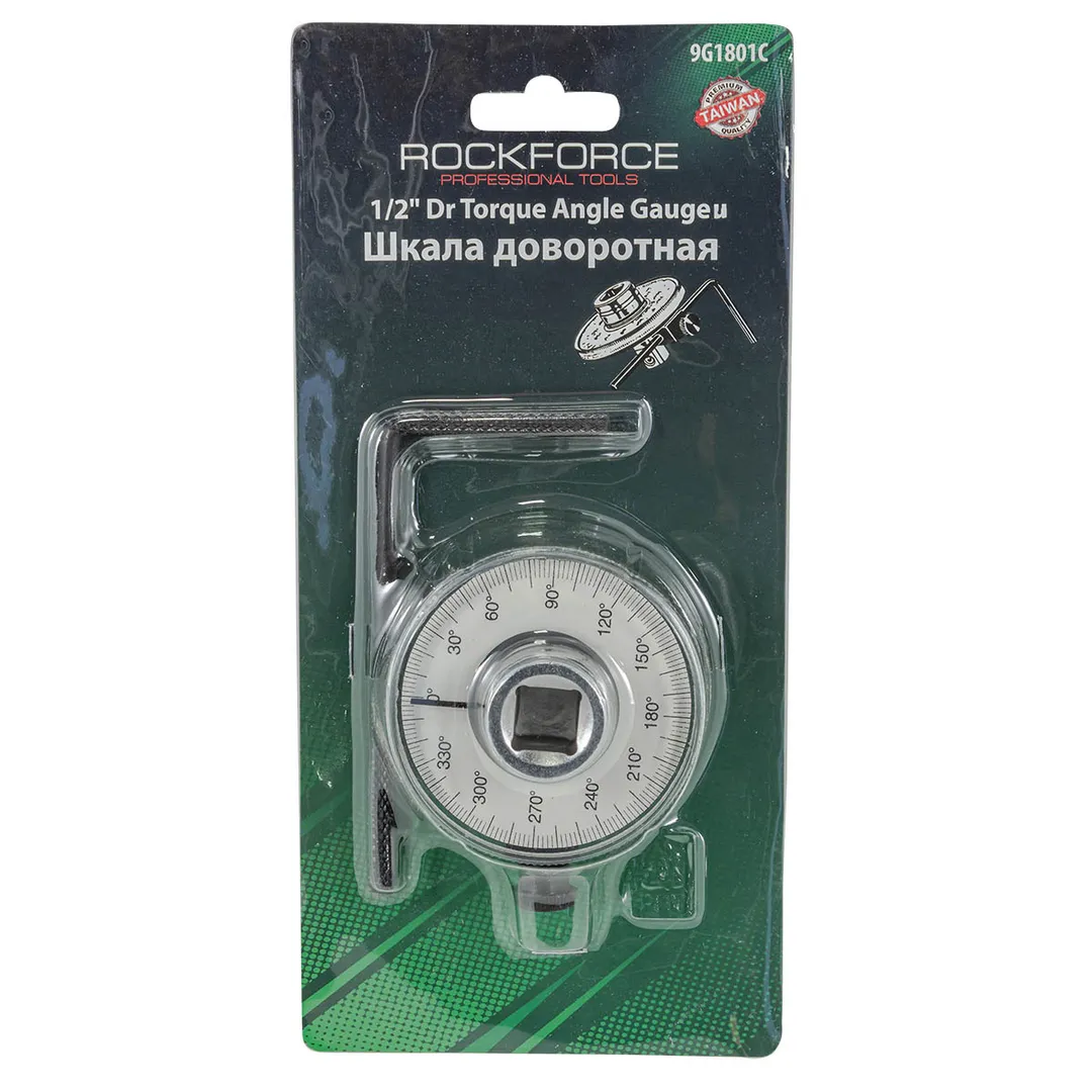 Шкала доворотная 1/2" (0-360гр.), в блистере  Rock FORCE RF-9G1801C
