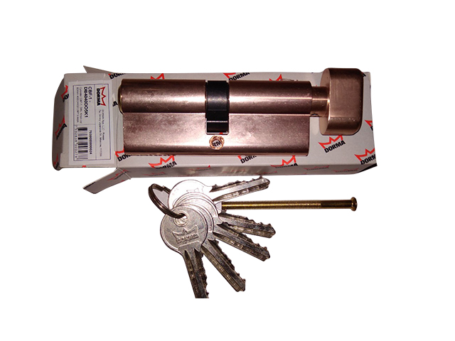 Евроцилиндр с вертушкой CBF-1 80 (40x40В) латунь, английский ключ  ...DORMA 7039000000024
