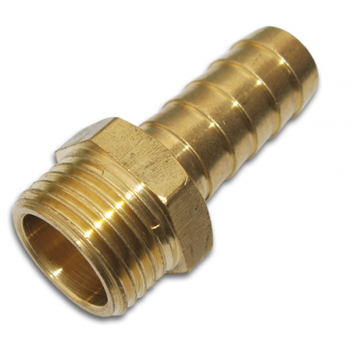 Штуцер "ёлочка" 13 мм. наружная резьба 1/2" GEKA PLUS, латунь BRADAS GK75/1SK