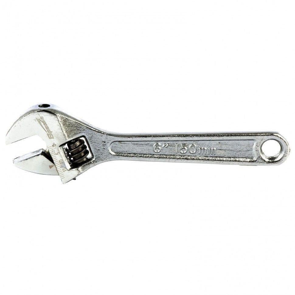 Ключ разводной, 150 mm, хромированный  Sparta 155205