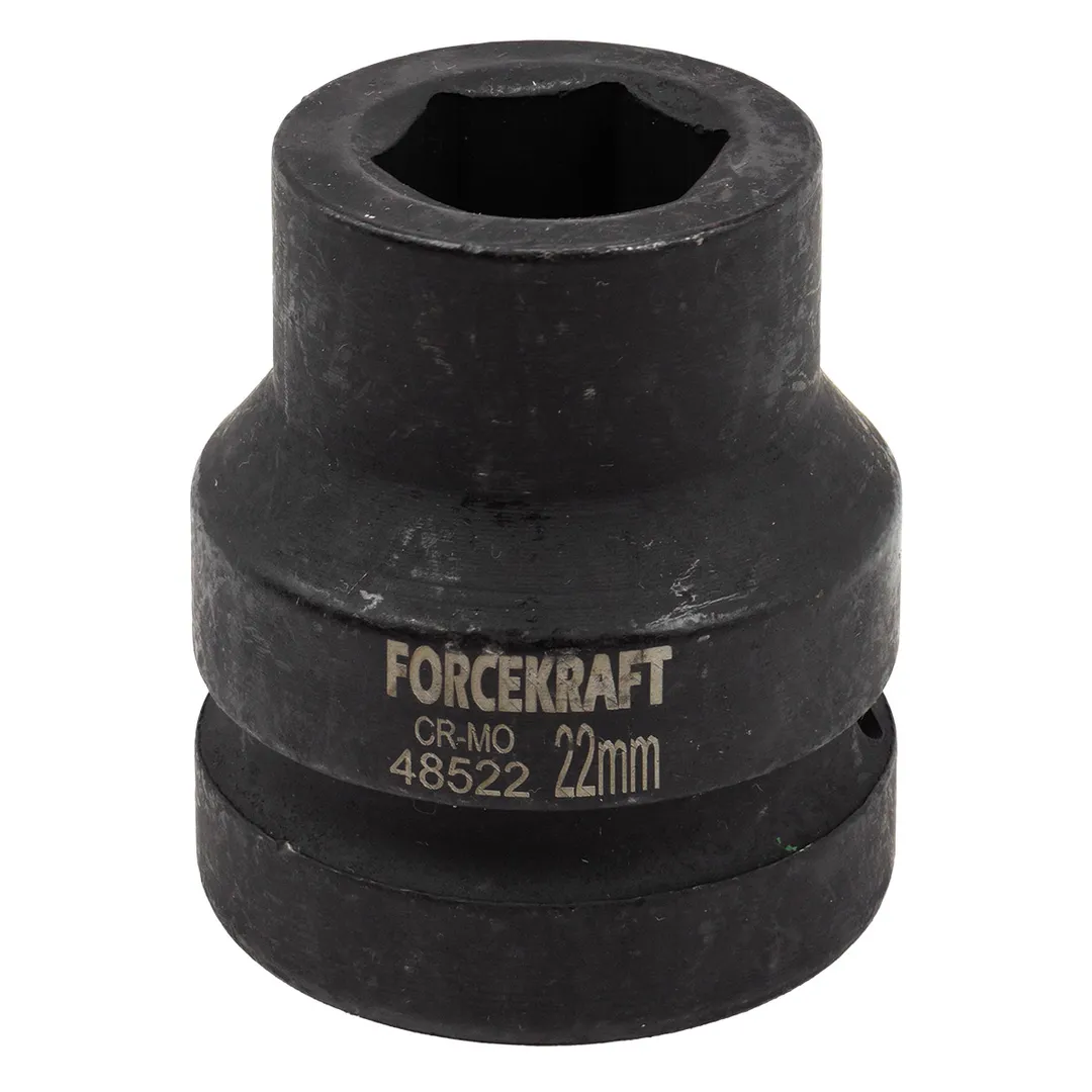 Головка ударная 1", 22мм (6гр.)  FORCEKRAFT FK-48522