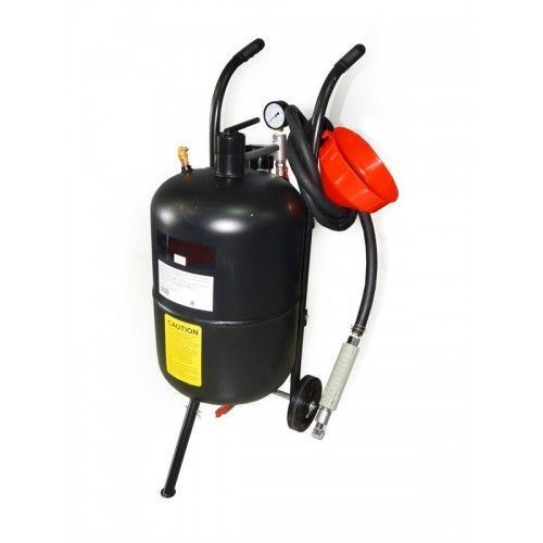 Передвижной пескоструйный аппарат напорного типа  (бак 38л, 170-710л/мин, 4-8,5атм)пневмо Rock FORCE RF-SB10