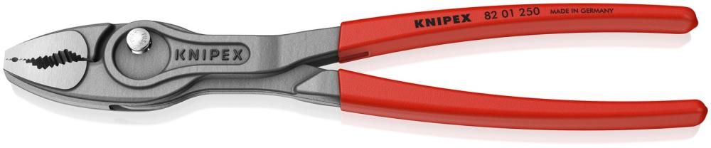 Клещи захватные TwinGrip, 5 - 27 мм, L-250 мм, обливные рукоятки, SB   ...KNIPEX 8201250SB