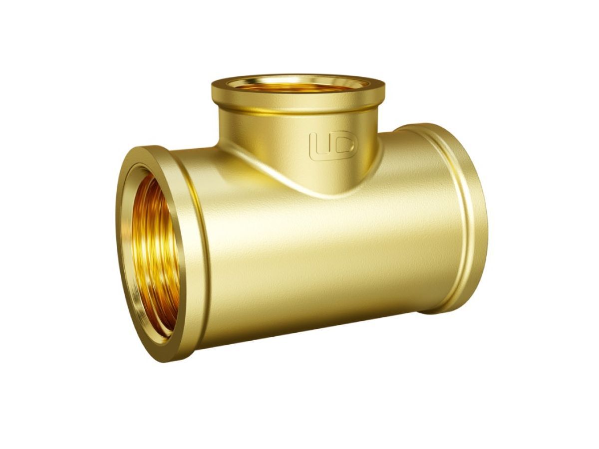 Тройник ред. 1" вн. х 1/2" вн. х 1" вн. LD LD.65.523.25x15x25
