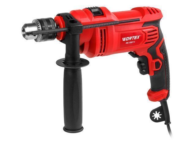 Дрель ударная DS 1307-1 800Вт, 13мм, 0-2700об/мин, WORTEX 1325477