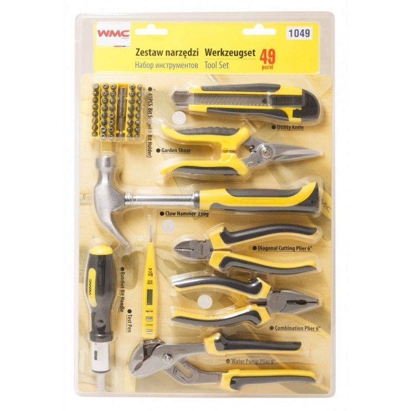 Набор инструментов 49 пр.  WMC TOOLS 1049