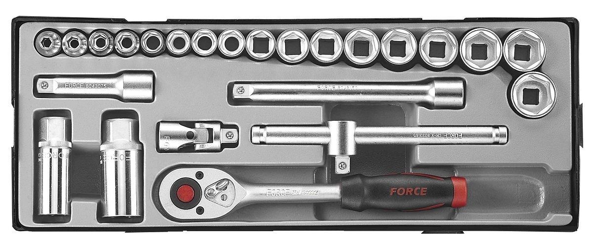 Набор инструментов 24 пр. 6-гр. Force 3251-5