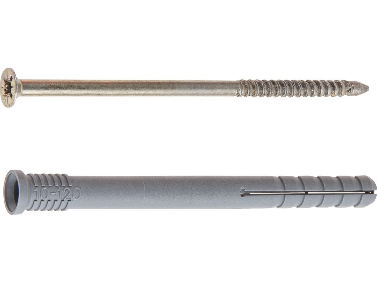 Дюбель-гвоздь 10х80 мм полипропилен потай (5 кг) STARFIX SMV2-44934-5