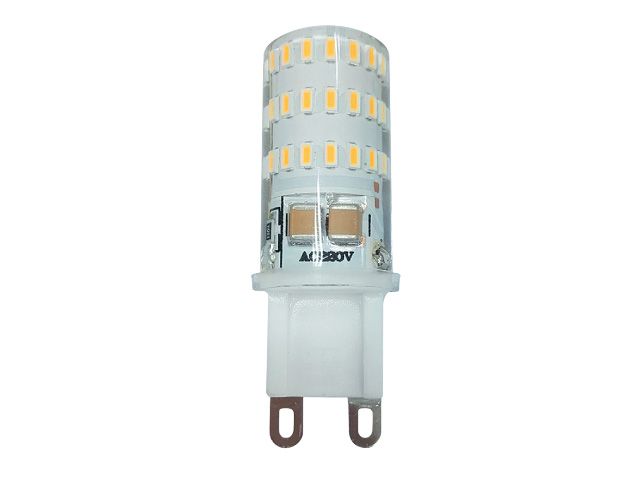 Лампа светодиодная PLED G9 5 Вт 230В 2700К(25 Вт аналог лампы накал., 320Лм, теплый белый свет)  ...JAZZWAY 1032102B