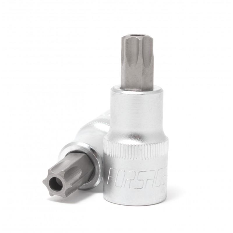 Головка бита TORX T27H с отверстием 1/2"(L-55mm)  Forsage F-34705527