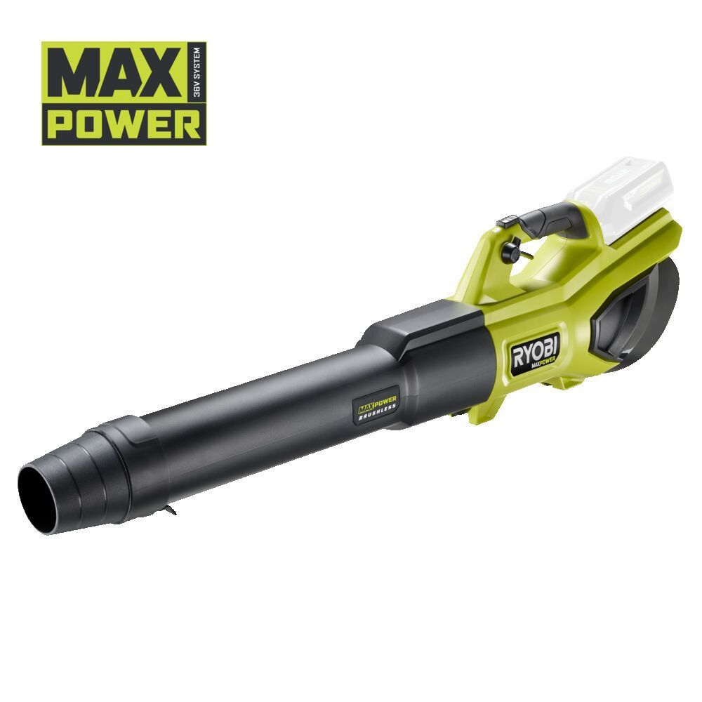 Воздуходувка аккумуляторная , 36В, БЕЗ АКБ, RYOBI MAX POWER RY36BLXB-0 36В