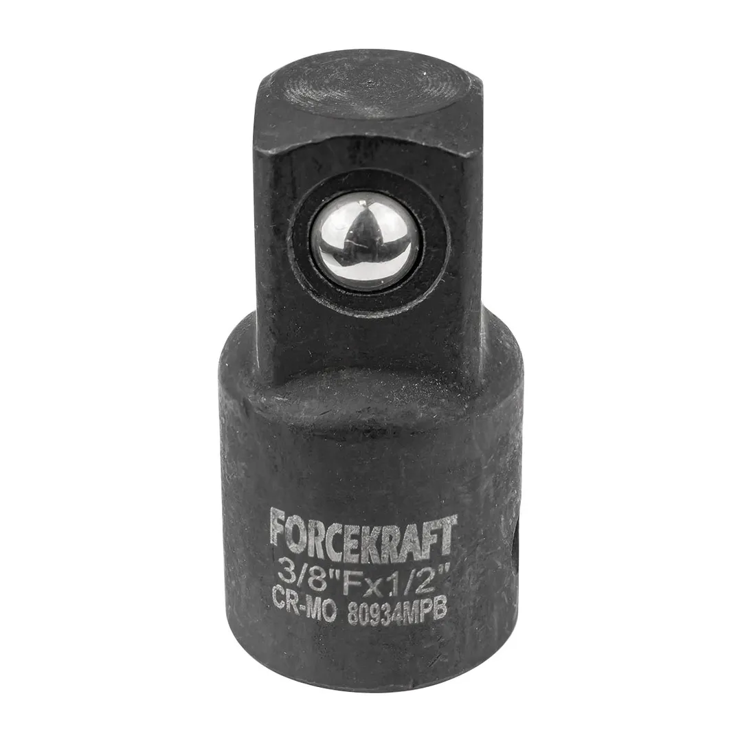 Адаптер-переходник ударный 3/8"(F)х1/2"(M) FORCEKRAFT FK-80934MPB