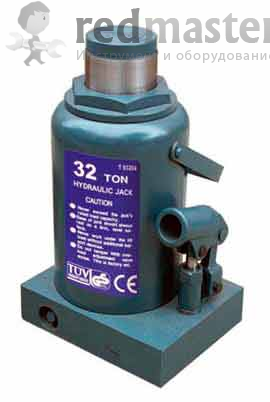 Домкрат бутылочный с клапаном 32 т (h285-465mm) Torin T93204