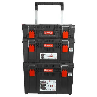 Набор ящиков для инструментов  System PRIME SET 1 (черный)  QBRICK Z257998PG001