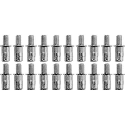 Заклепки резьбовые с винтом алюминиевые М8, 20шт.  YATO YT-36203