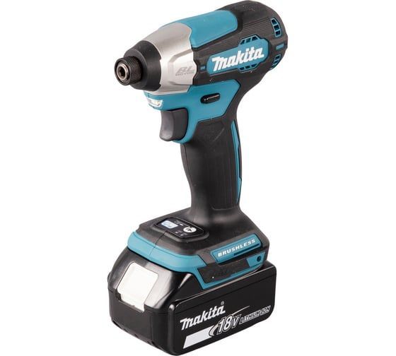 Шуруповерт ударный DTD157RTJ аккумуляторный (18V / 2х5,0Ah / 140Nm / MakPac), MAKITA DTD157RTJ
