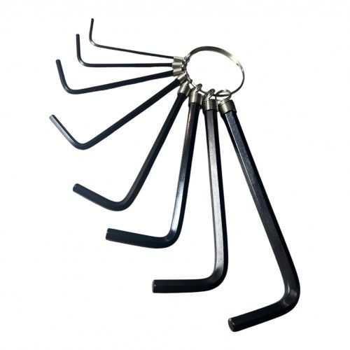 Ключи шестигранные 1.5-6.0мм (набор 8пр.) CrV H-D HD-0503