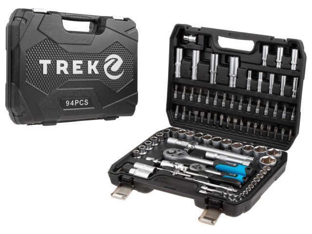 Набор головок и бит 94 пр. (1/4", 1/2", 6 граней) TREK ТРЕК TR13094