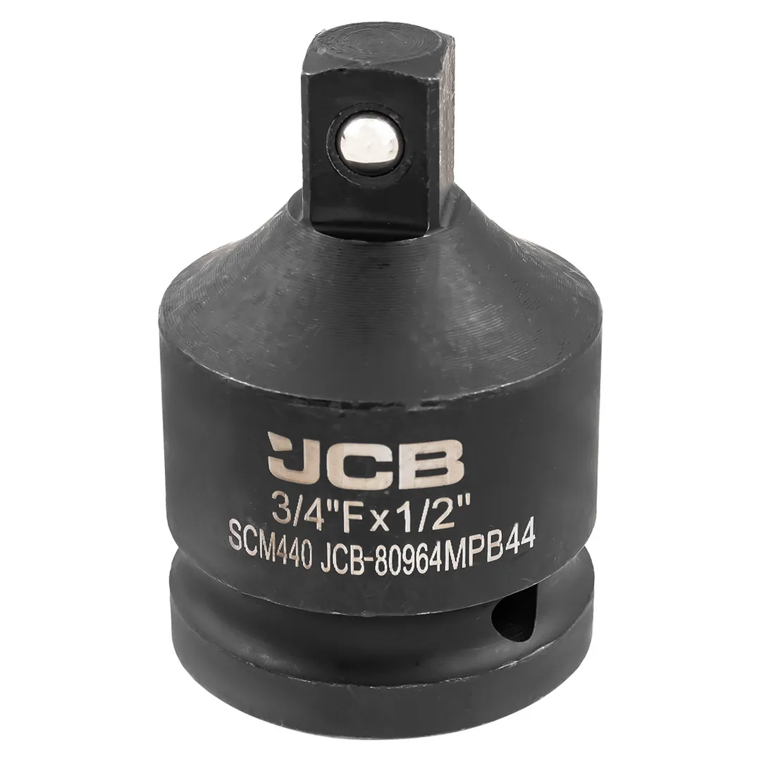 Адаптер-переходник ударный 3/4"(F) х 1/2"(M) (усиленный, сталь SCM440)  ...JCB JCB-80964MPB44