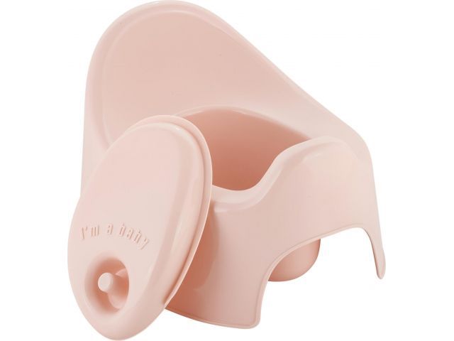 Горшок детский Lalababy Follow Me с крышкой, розовый зефир (285х237х180 mm) LITTLE ANGEL LA270111032