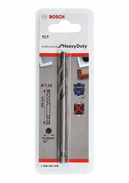 Центрирующее сверло Plus HM 105 мм BOSCH 2.608.594.260