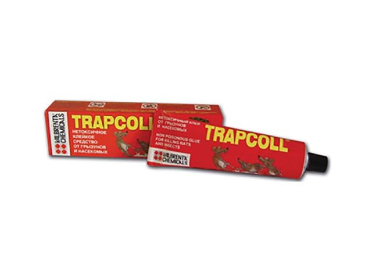 Клей от крупных грызунов и насекомых TRAPCOLL (Упаковка: металлическая туба по 135 гр.) VALBRENTA CHEMICALS 4607060890662
