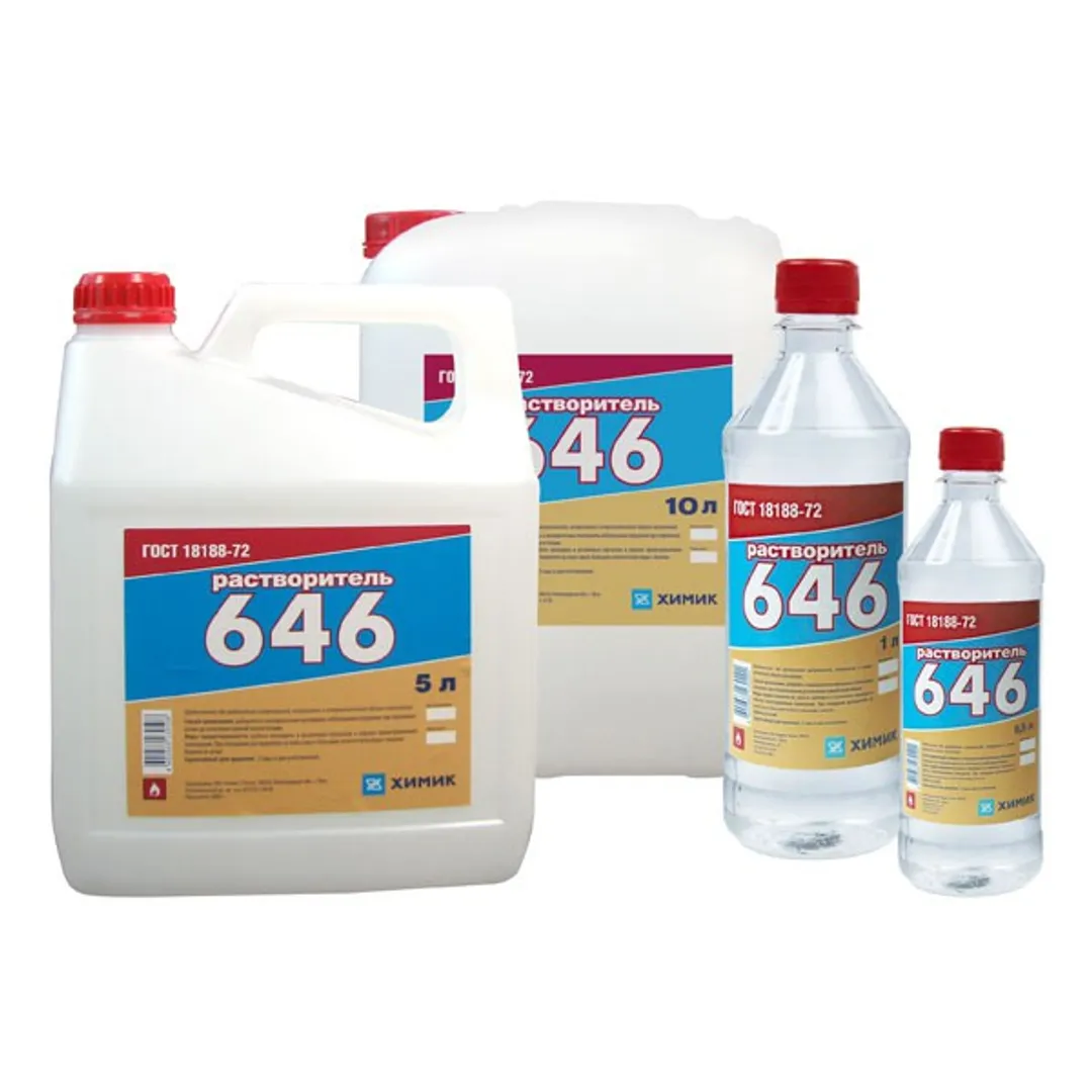 Растворитель 646 0,5л (Россия) Oil Right 