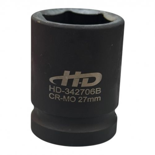 Головка торцевая ударная 3/4" 6гр. 27мм L54мм CrMo H-D HD-342706B