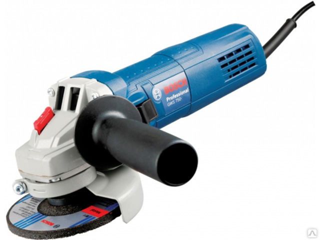Углошлифмашина , 750Вт, диск 125 мм, 11000 об.мин, GWS 750 S (Коробка) BOSCH 0.601.394.121