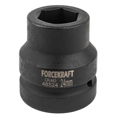 Головка ударная 1", 24мм (6гр.)  FORCEKRAFT FK-48524
