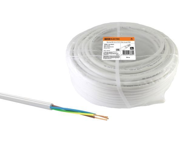 Кабель КГТП-ХЛ 3х2,5-0,66 ГОСТ (50м)  TDM SQ0110-0219