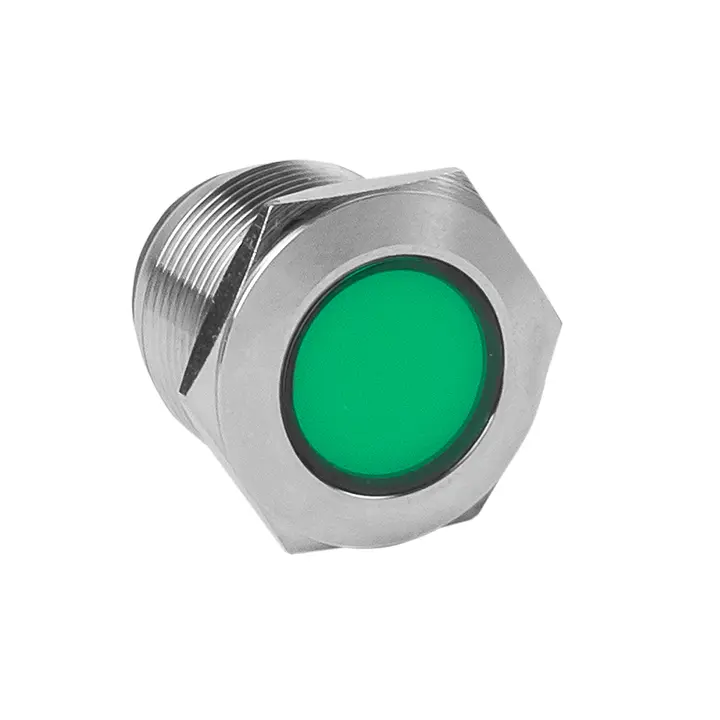 Лампа зеленая сигнальная S-Pro67 19 мм 24В PROxima  EKF s-pro67-322
