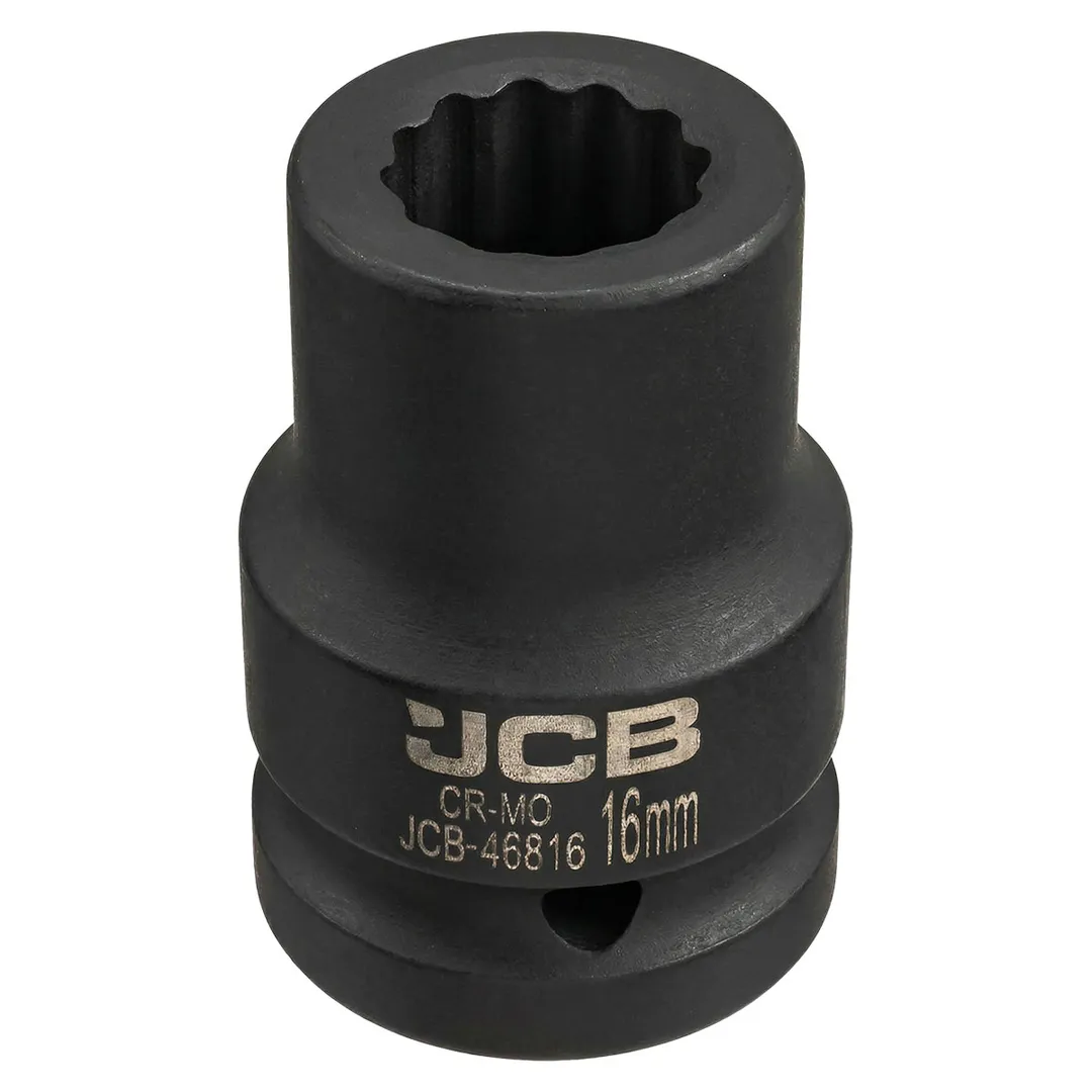 Головка ударная 3/4''12гр 16мм  JCB JCB-46816