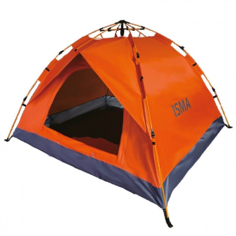 Палатка кемпинговая четырехместная (210х200х135см)  ISMA ISMA-СAMP-2