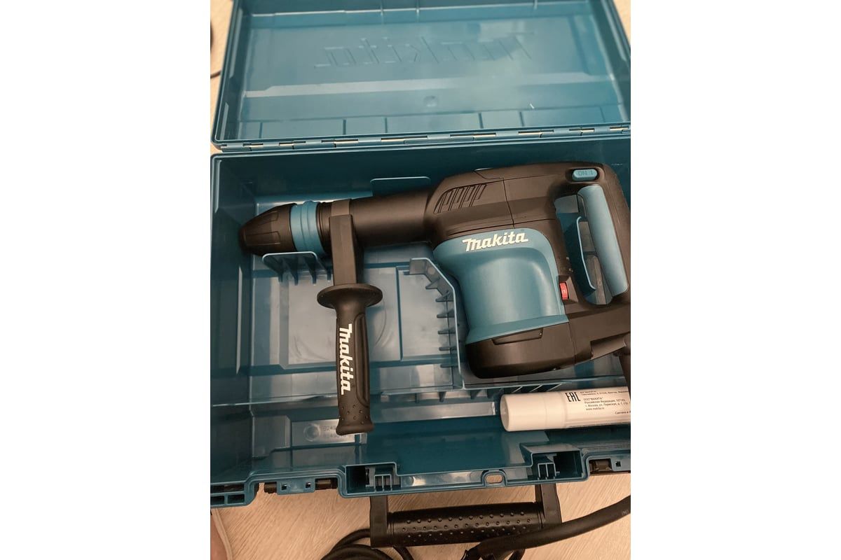 Отбойный молоток HM0870C ,7,6Дж , SDS-max , кейс,1100 Вт,  MAKITA HM0870C