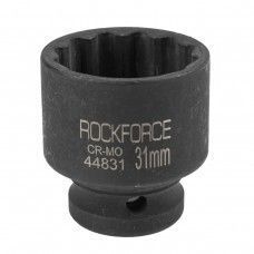 Головка ударная 31мм 12гр. 1/2"  Rock FORCE RF-44831