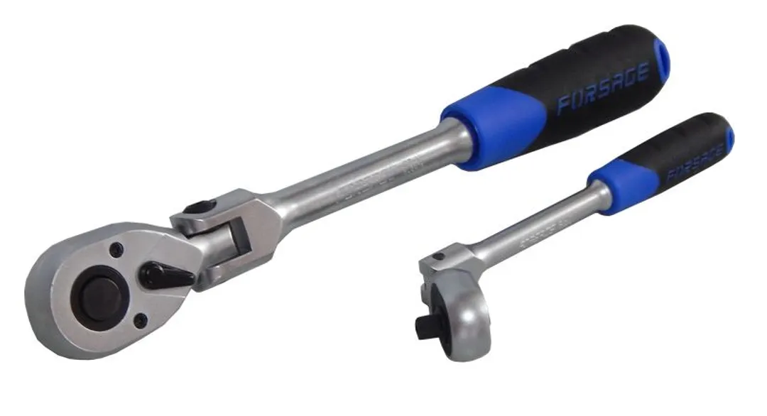 Ключ трещотка шарнирная 1/4''  Forsage F-802218
