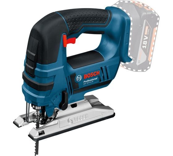 Лобзик аккумуляторный GST 18 V-LI B Professional BOSCH 0.601.5A6.100