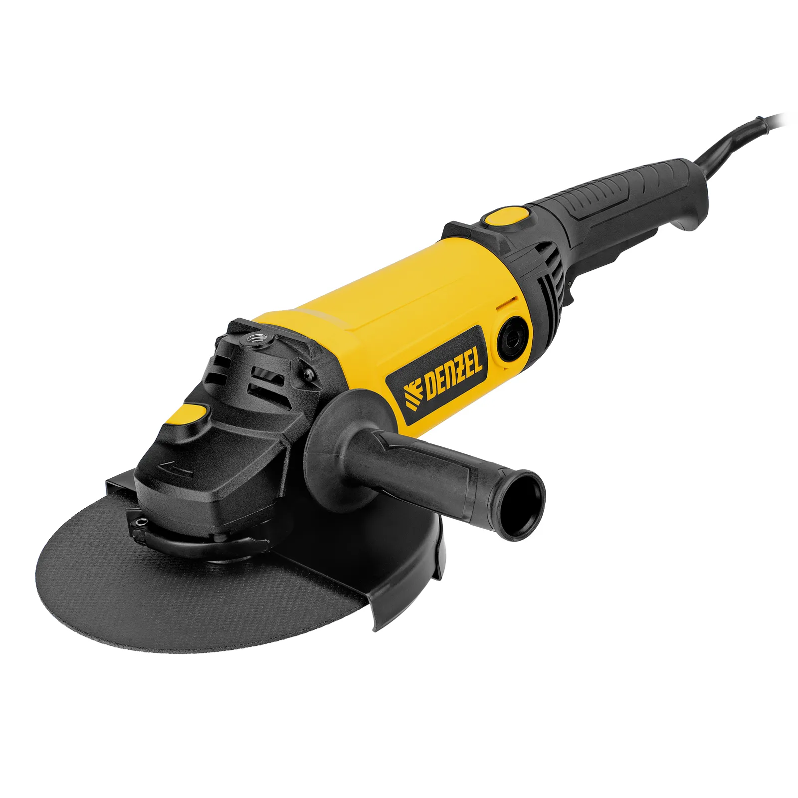 Машина шлифовальная угловая AGL230-2600, 2600 Вт, 230 мм, 6600 об/мин DENZEL 26921