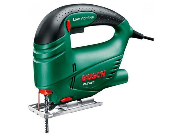 Лобзик электрический PST 650, 500Вт, пропил до 65мм, в чемодане  ...BOSCH 06033A0720