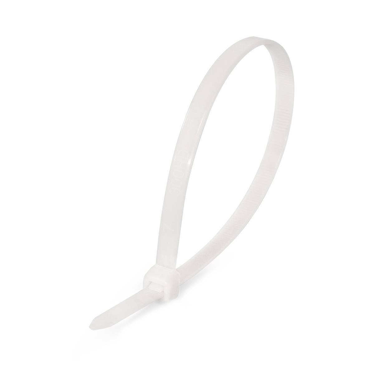 Стяжка нейлоновая КСС 5x160 (бел) (100шт)  Fortisflex 89895