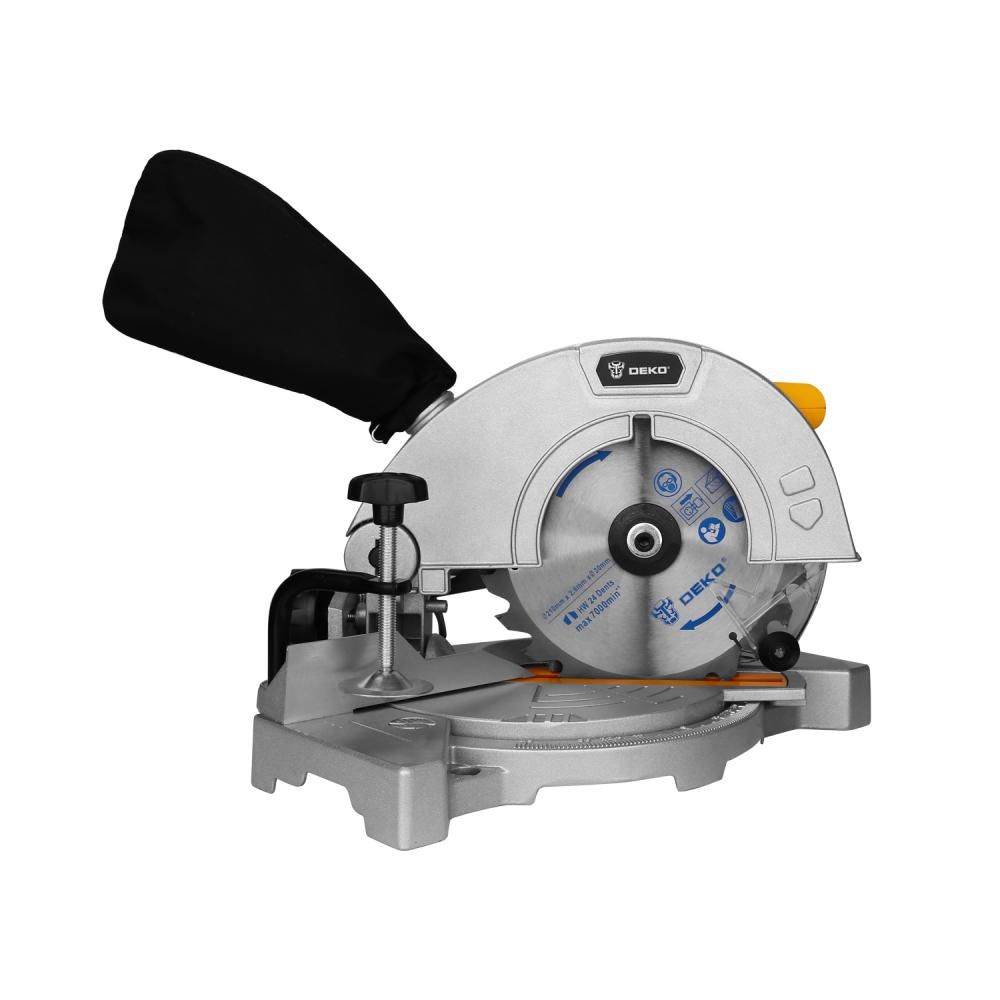Пила торцовочная 1400Вт, 210х30мм, DEKO DKMS1400-210