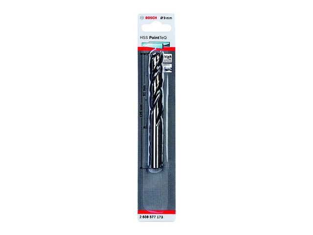 Сверло по металлу 9.0х81х125 mm HSS PointTeQ  BOSCH 2608577173