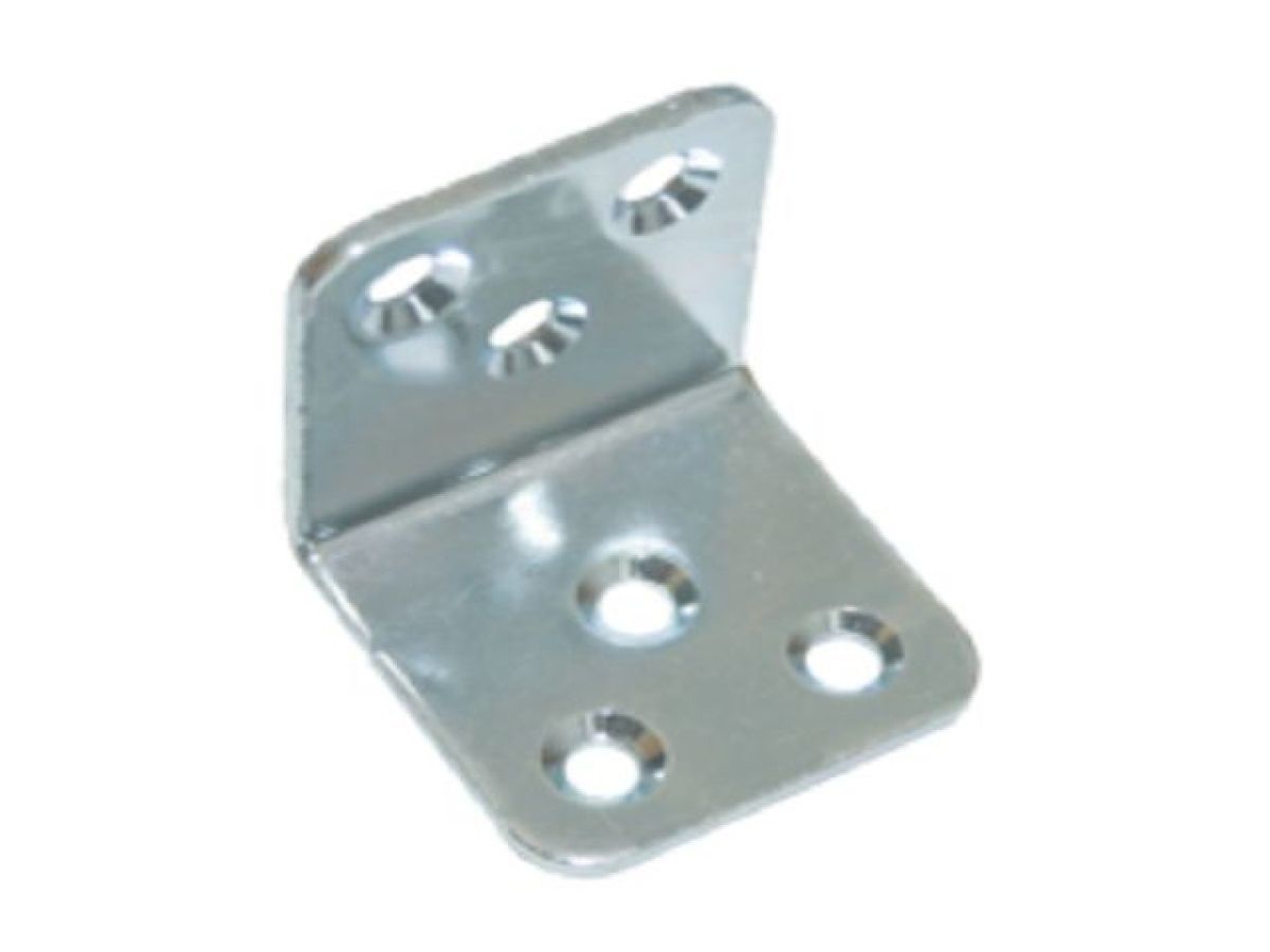Уголок мебельный 32х32х32 mm белый цинк (4 шт в зип-локе)  STARFIX SMM1-67894-4