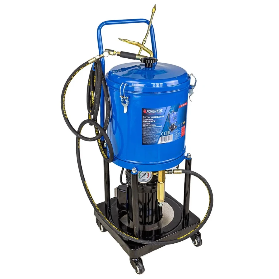 Нагнетатель смазки густой электрический, 25л Forsage F-HG-69330