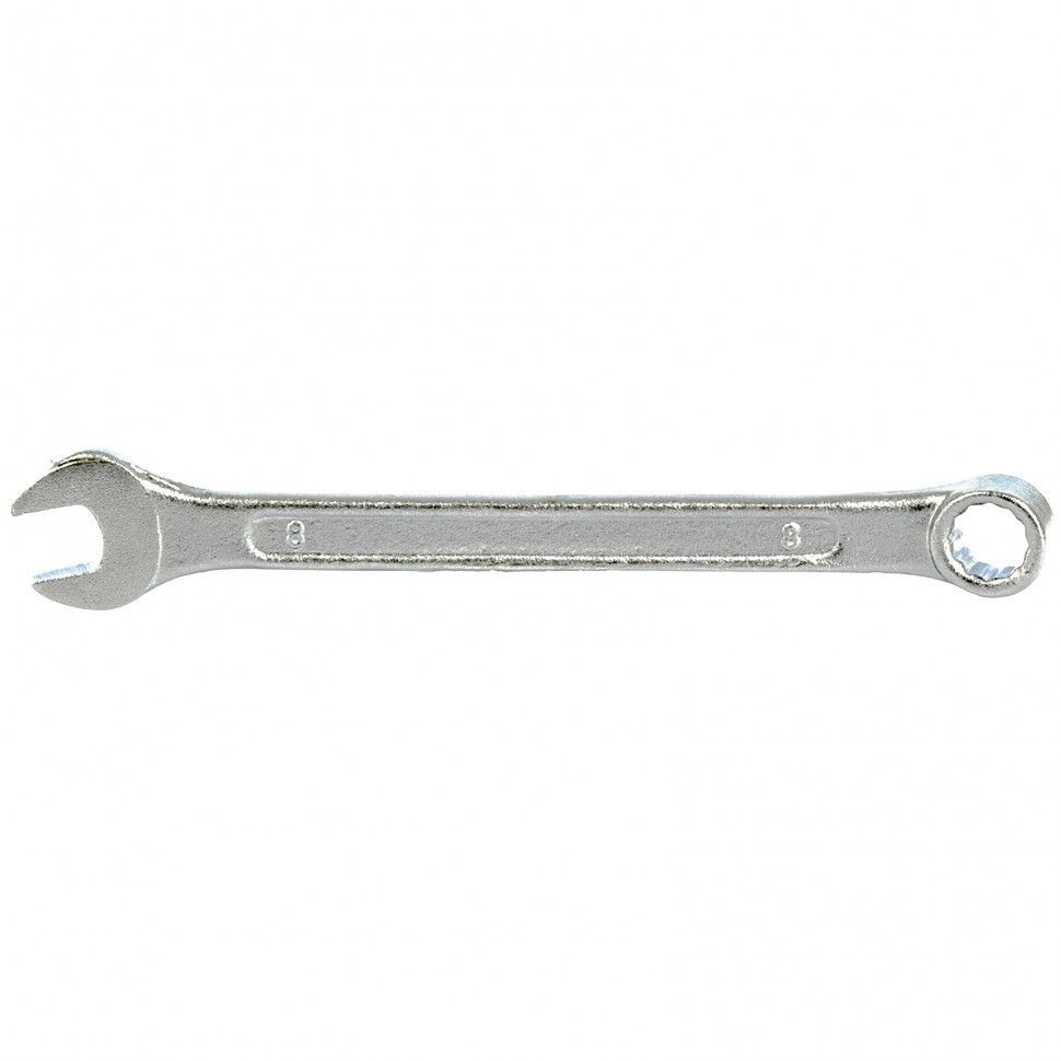 Ключ комбинированный, 8 mm, хромированный  Sparta 150355